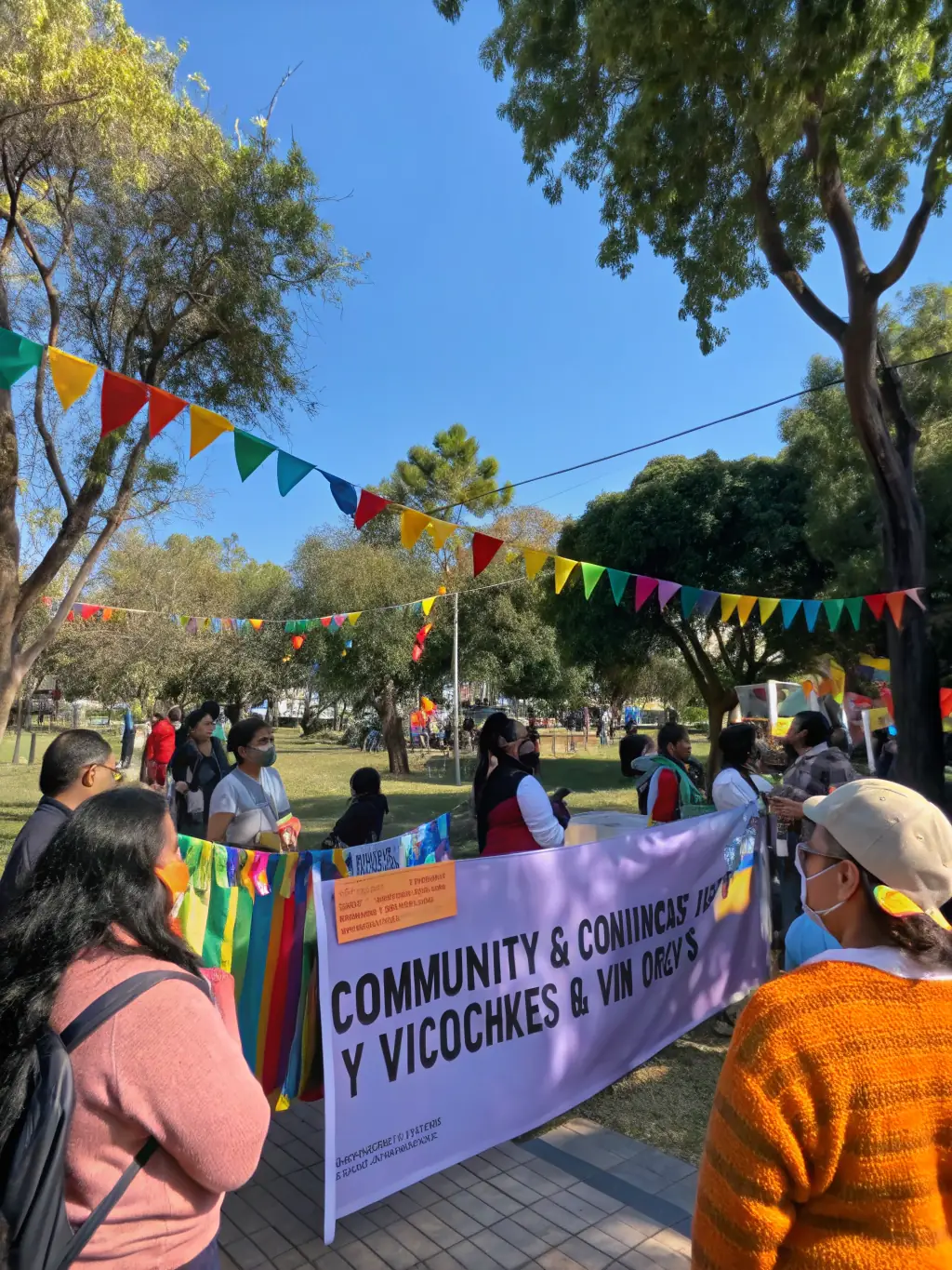 A community event organized by LDH, bringing together people from different backgrounds to celebrate diversity and promote inclusivity, showcasing LDH's community engagement.